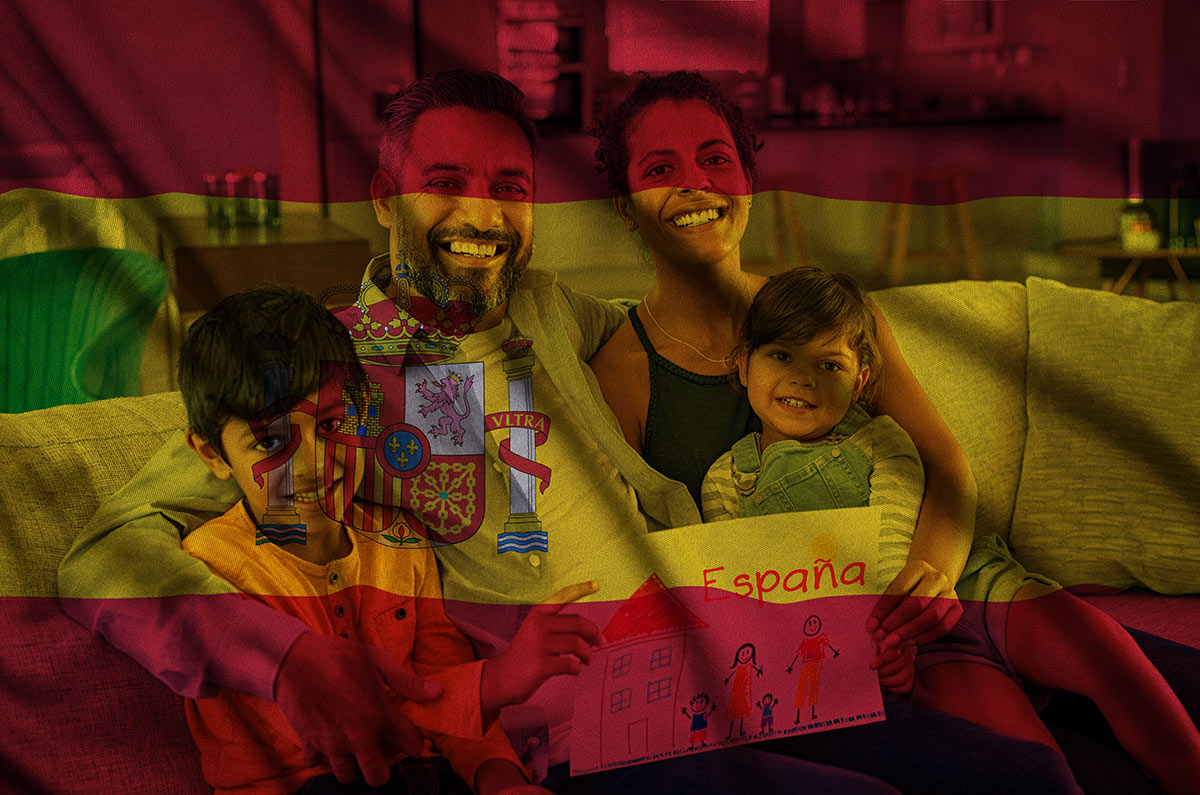 familia buscando nacionalidad española